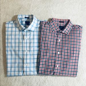 J.Crew men’s shirts. Medium. Like new. Lot of 2